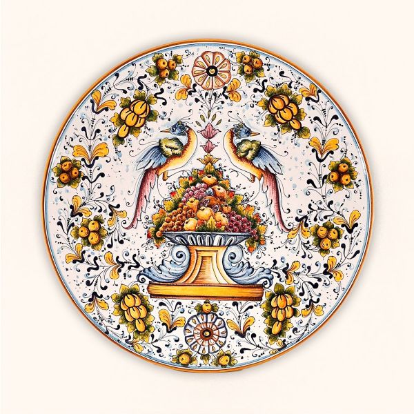AUC306E 60 - Wall plate, design: Birds, cm. 60d